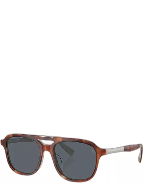 Men's bc4001s Acetate Square Sunglasse