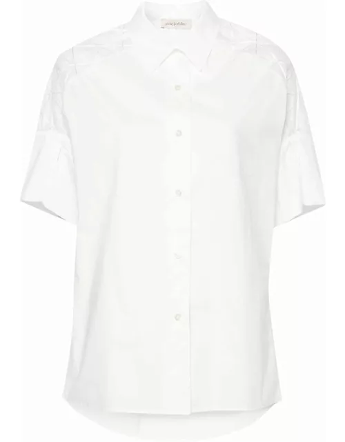 Gentry Portofino 3/4 Sleeves Woven Shirt