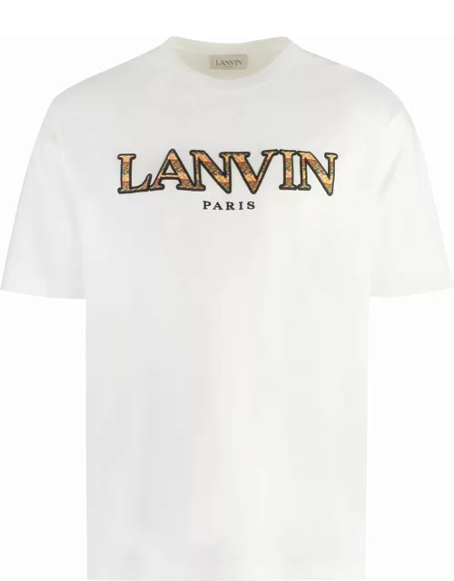 Lanvin Cotton Crew-neck T-shirt
