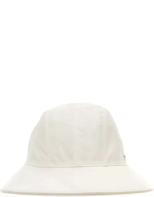 Helen Kaminski White Cotton Arya Bucket Hat