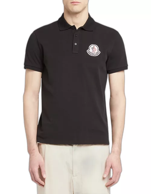 Men's Large Logo Polo Shirt