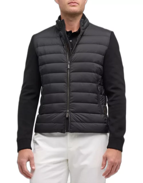 Men's Hybrid Full-Zip Jacket
