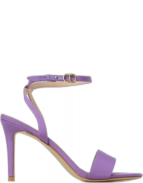 Heeled Sandals TWINSET Woman color Violet