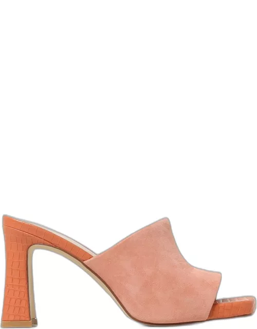 Heeled Sandals TWINSET Woman color Peach