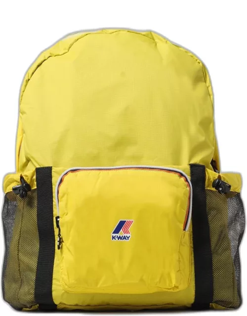 Backpack K-WAY Men color Yellow