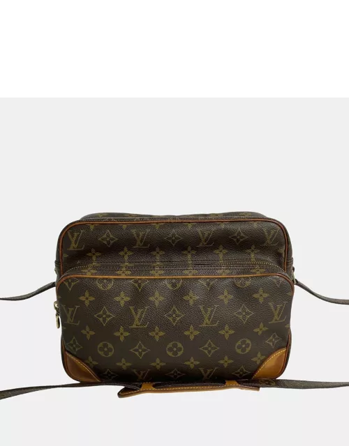 Louis Vuitton Brown Canvas Nile Crossbody Bag