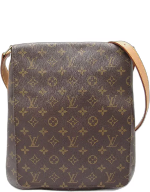 Louis Vuitton Brown Canvas Musette Shoulder Bag