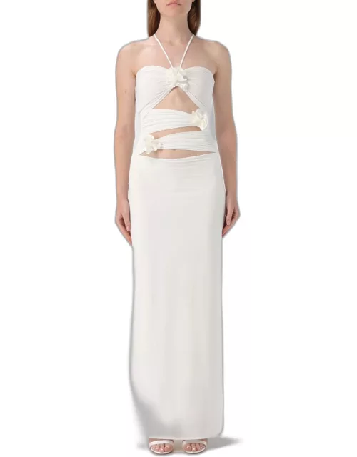 Dress MAYGEL CORONEL Woman color White