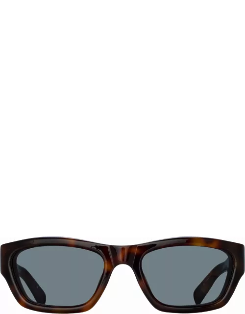 Meridiano D-Frame Sunglasses in Tortoiseshell by Jacquemu