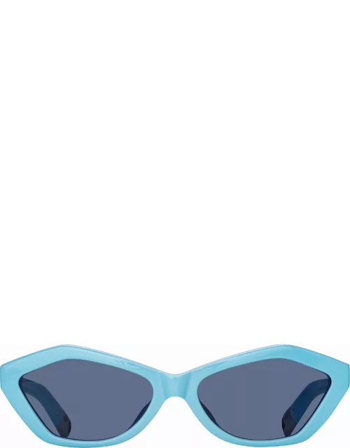 Bambino Angular Sunglasses in Light Blue by Jacquemu