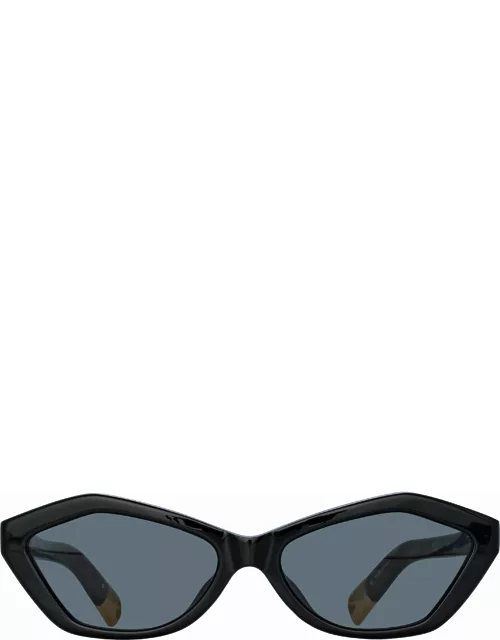 Bambino Angular Sunglasses in Black by Jacquemu
