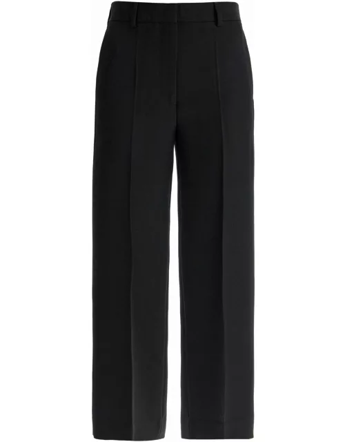 TOTEME cropped wool blend trouser