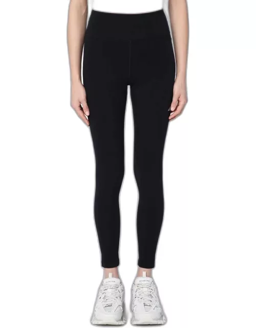 Black Activewear leggings in matt nylon blend