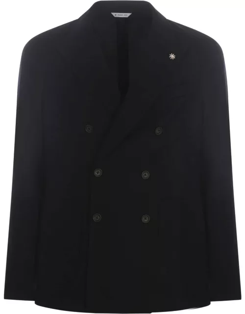 Double-breasted Manuel Ritz Wool Jacket