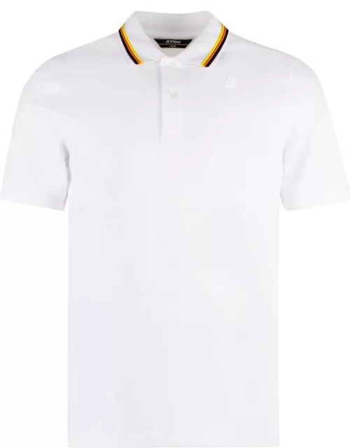 K-Way Jud Cotton-piqué Polo Shirt