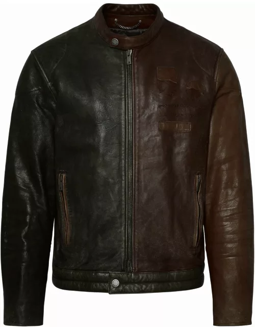 Golden Goose Zipped Leather Jacket