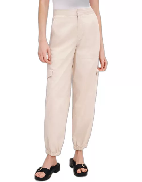 Superfine Cotton Twill Relaxed Cargo Pant