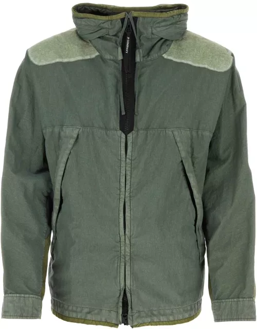 C.P. Company Green Cotton Blend Jacket