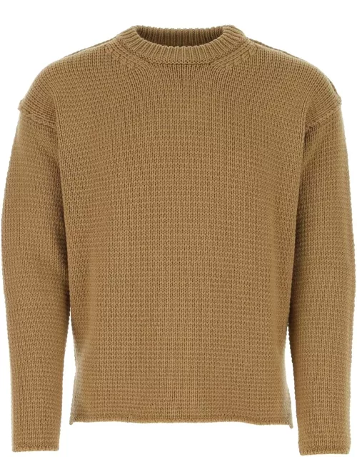 Ten C Camel Wool Sweater