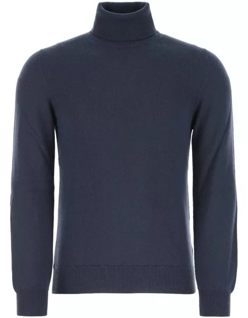 Fedeli Blu Cashmere Sweater