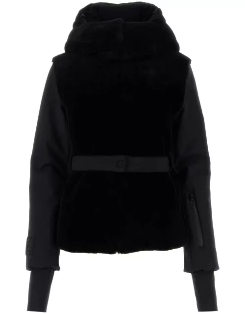 Fendi Black Stretch Nylon Jacket