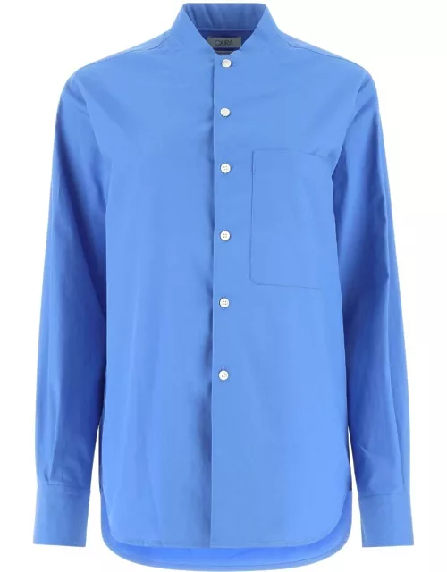 Quira Cerulean Blue Poplin Shirt