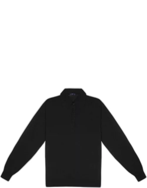 Larusmiani Long Sleeve Polo Coppa Europa Sweater