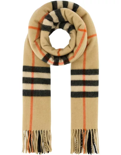 Burberry Embroidered Cashmere Scarf