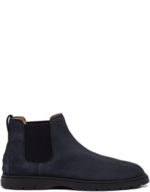 Tod's Suede Boots With Rubber Nub