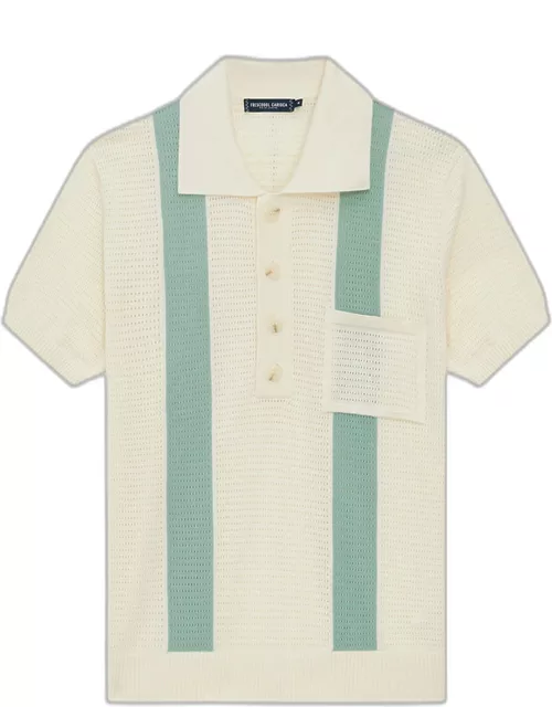 Men's Clemente Crochet Polo Shirt