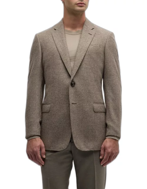 Men's Wool-Cashmere Nailhead Sport Coat