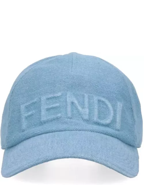 Fendi Logo Baseball Cap