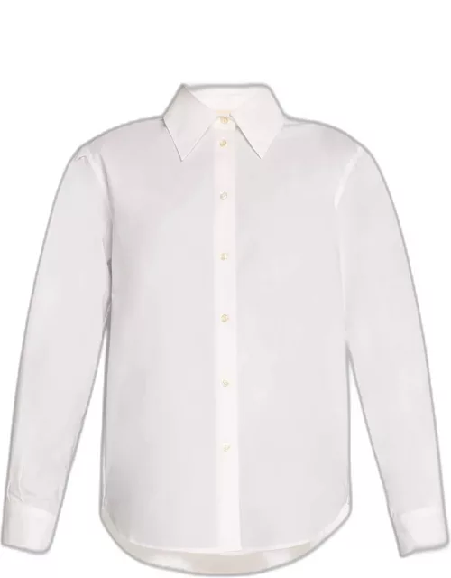 Mahault Long-Sleeve Poplin Shirt