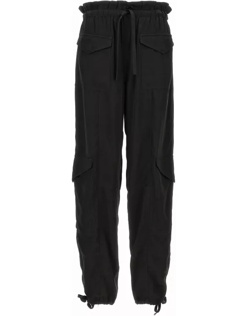 Ganni Satin Cargo Pant