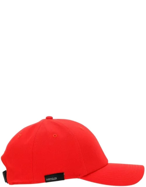 Moncler Logo Printed Baseball Cap