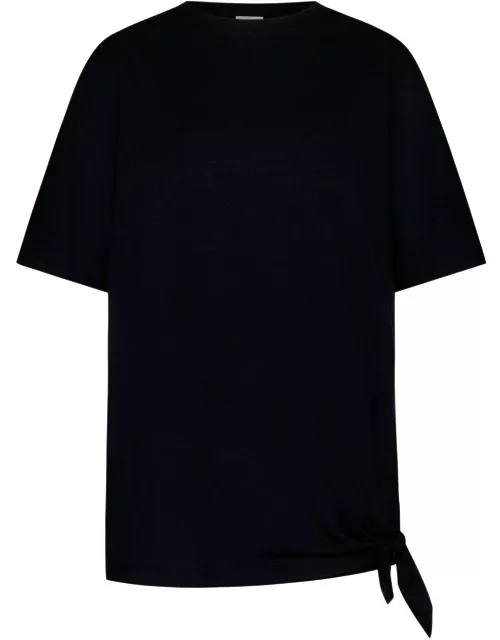 Dries Van Noten Knot-detailed Crewneck T-shirt