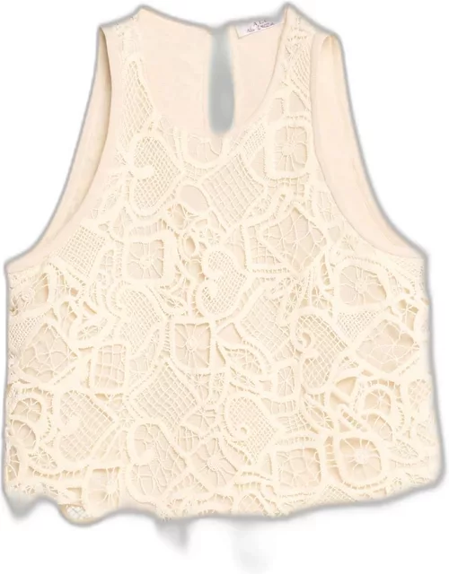 Lena Overlay Lace Tank Top