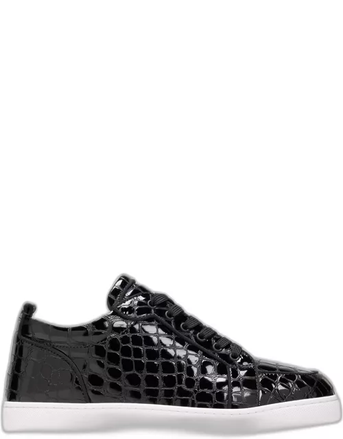 Men's Rantulow Orlato Croc-Effect Low-Top Sneaker