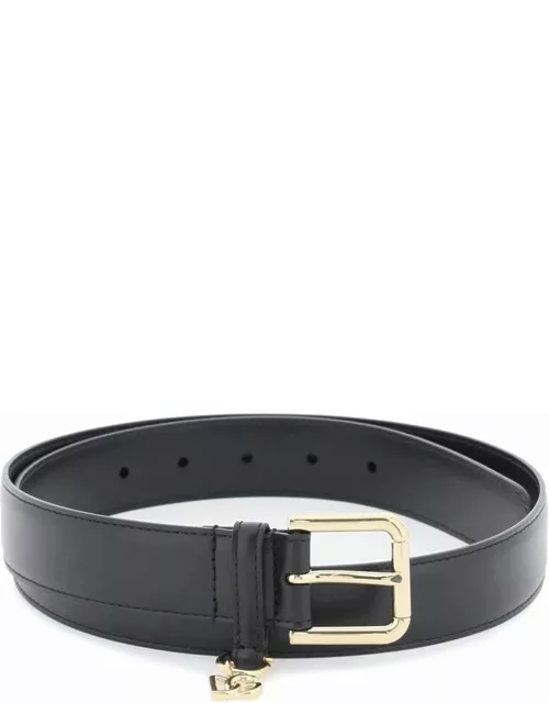 DOLCE & GABBANA belt with charm logo