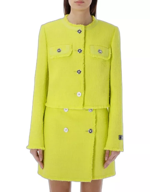 Jacket VERSACE Woman color Yellow