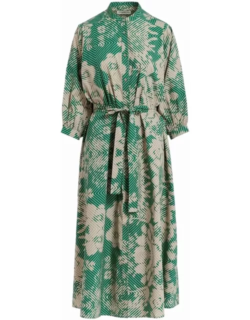 ESSENTIEL ANTWERP Gumbrello Cotton Dress - Kiwi