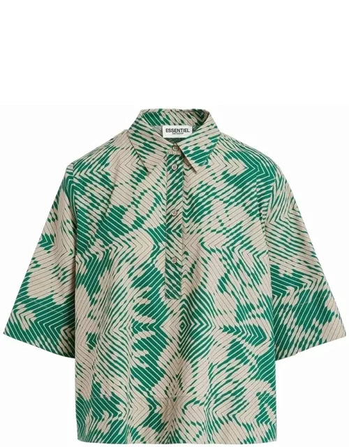 ESSENTIEL ANTWERP Gowels Shirt - Kiwi