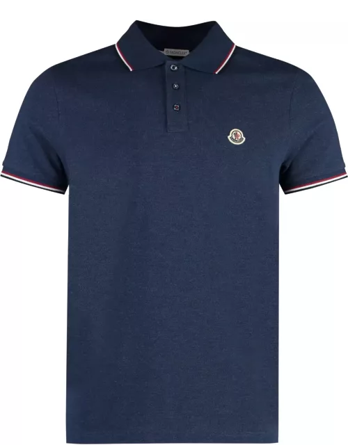 Moncler Short Sleeve Cotton Polo Shirt
