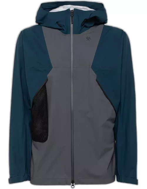 Goldwin Pertex Shieldair Mountaineering Jacket Gray/navy Blue