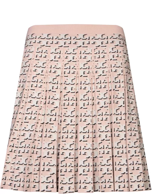 Tory Burch Embroidered Viscose Blend Skirt