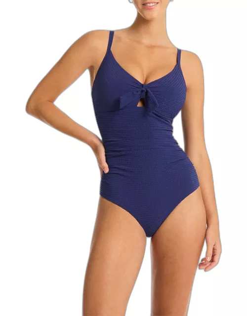 Messina Tie One-Piece Swimsuit (DD/E Cup)