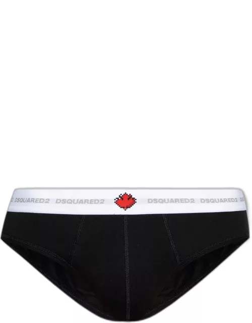 Dsquared2 Cotton Briefs With Logo