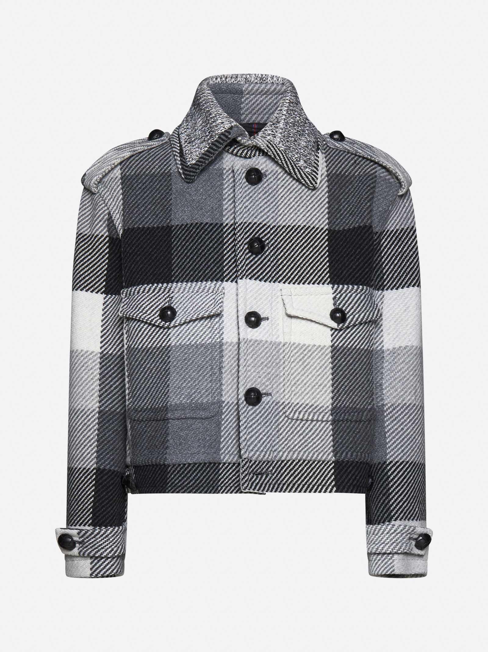 Etro Check Wool-blend Shirt-jacket