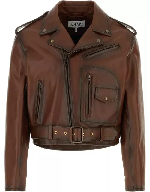 Loewe Asymmetric Belted Zip-up Jacket