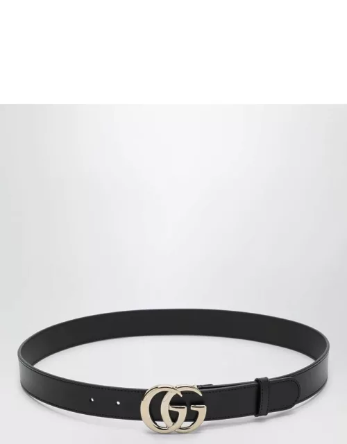 GG Marmont black leather belt